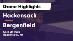 Hackensack  vs Bergenfield  Game Highlights - April 20, 2023