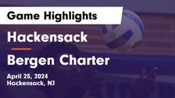 Hackensack  vs Bergen Charter Game Highlights - April 25, 2024