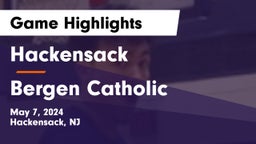 Hackensack  vs Bergen Catholic  Game Highlights - May 7, 2024