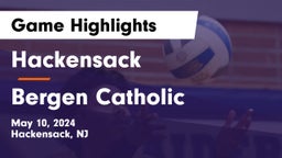 Hackensack  vs Bergen Catholic  Game Highlights - May 10, 2024