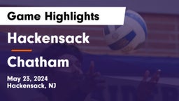 Hackensack  vs Chatham  Game Highlights - May 23, 2024