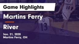 Martins Ferry  vs River  Game Highlights - Jan. 21, 2020