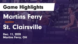 Martins Ferry  vs St. Clairsville  Game Highlights - Dec. 11, 2020