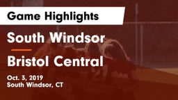 South Windsor  vs Bristol Central  Game Highlights - Oct. 3, 2019