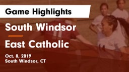 South Windsor  vs East Catholic  Game Highlights - Oct. 8, 2019
