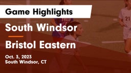 South Windsor  vs Bristol Eastern  Game Highlights - Oct. 3, 2023