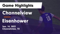 Channelview  vs Eisenhower  Game Highlights - Jan. 14, 2022