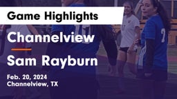 Channelview  vs Sam Rayburn  Game Highlights - Feb. 20, 2024