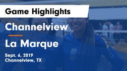 Channelview  vs La Marque  Game Highlights - Sept. 6, 2019