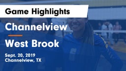 Channelview  vs West Brook  Game Highlights - Sept. 20, 2019