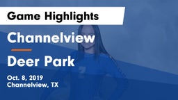 Channelview  vs Deer Park  Game Highlights - Oct. 8, 2019