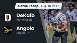 Recap: DeKalb  vs. Angola  2017