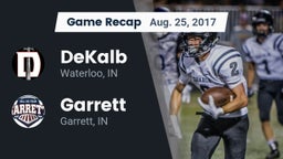 Recap: DeKalb  vs. Garrett  2017