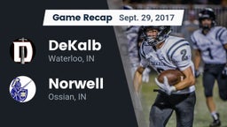 Recap: DeKalb  vs. Norwell  2017