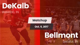 Matchup: DeKalb  vs. Bellmont  2017