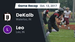 Recap: DeKalb  vs. Leo  2017