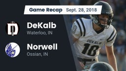 Recap: DeKalb  vs. Norwell  2018