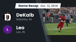 Recap: DeKalb  vs. Leo  2018