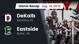 Recap: DeKalb  vs. Eastside  2019