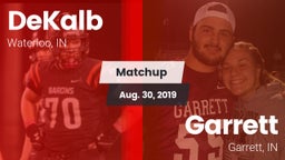 Matchup: DeKalb  vs. Garrett  2019
