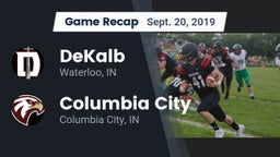 Recap: DeKalb  vs. Columbia City  2019