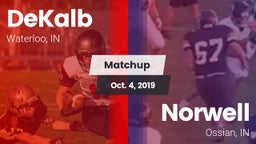 Matchup: DeKalb  vs. Norwell  2019