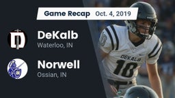 Recap: DeKalb  vs. Norwell  2019