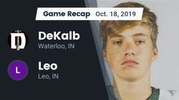 Recap: DeKalb  vs. Leo  2019