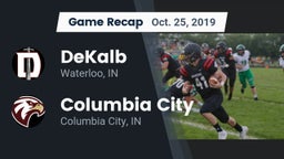 Recap: DeKalb  vs. Columbia City  2019