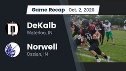 Recap: DeKalb  vs. Norwell  2020