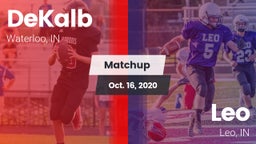 Matchup: DeKalb  vs. Leo  2020