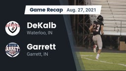 Recap: DeKalb  vs. Garrett  2021
