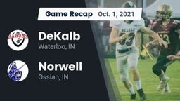 Recap: DeKalb  vs. Norwell  2021