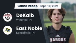 Recap: DeKalb  vs. East Noble  2021