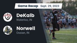 Recap: DeKalb  vs. Norwell  2023