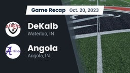 Recap: DeKalb  vs. Angola  2023