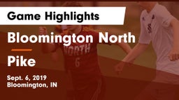 Bloomington North  vs Pike  Game Highlights - Sept. 6, 2019