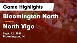 Bloomington North  vs North Vigo  Game Highlights - Sept. 12, 2019