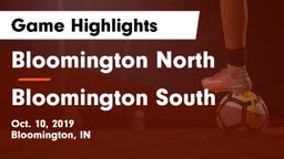 Bloomington North  vs Bloomington South  Game Highlights - Oct. 10, 2019
