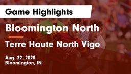 Bloomington North  vs Terre Haute North Vigo  Game Highlights - Aug. 22, 2020