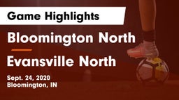 Bloomington North  vs Evansville North  Game Highlights - Sept. 24, 2020