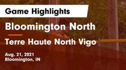 Bloomington North  vs Terre Haute North Vigo  Game Highlights - Aug. 21, 2021