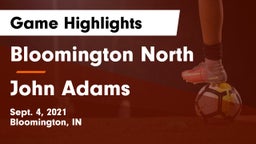 Bloomington North  vs John Adams Game Highlights - Sept. 4, 2021