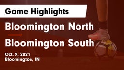 Bloomington North  vs Bloomington South Game Highlights - Oct. 9, 2021