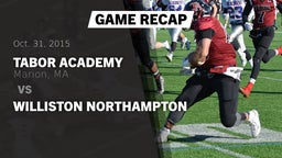 Recap: Tabor Academy  vs. Williston Northampton 2015