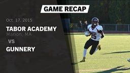 Recap: Tabor Academy  vs. Gunnery 2015