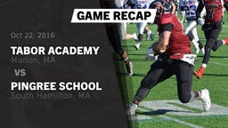 Recap: Tabor Academy  vs. Pingree School 2016