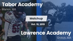 Matchup: Tabor Academy High vs. Lawrence Academy  2019