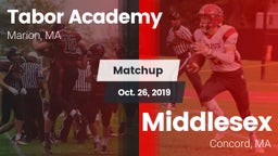 Matchup: Tabor Academy High vs. Middlesex  2019