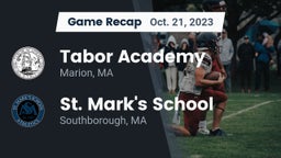 Recap: Tabor Academy vs. St. Mark's School 2023